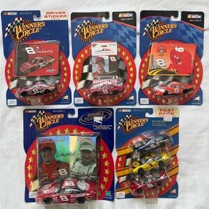 Dale Earnhardt Jr #8 Assortment Lot Of 5 Looney Tunes  Drivers Sticker